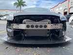 R35 GTR chassis mount front splitter