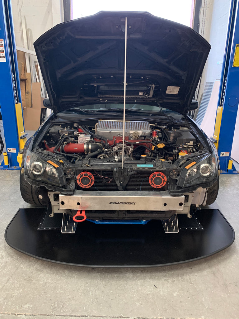 Sti shop front splitter