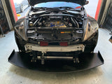370z chassis mounted front splitter