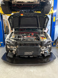 Varis widebody STI front splitter