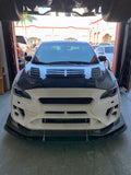 Varis widebody STI front splitter