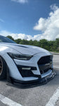 2015-2020 Mustang S550 (GT500 inspired bumper) front splitter