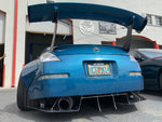 350z chassis mount rear diffuser
