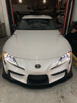 2020 Toyota Supra V1 front under panel splitter