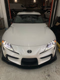2020 Toyota Supra V1 front under panel splitter