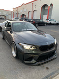 BMW M2 (mode carbon lip) front splitter