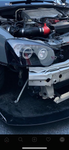 2005’+ Subaru STI chassis mount front splitter