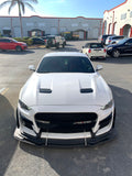 2015-2020 Mustang S550 (GT500 inspired bumper) front splitter