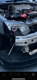 2005’+ Subaru STI chassis mount front splitter
