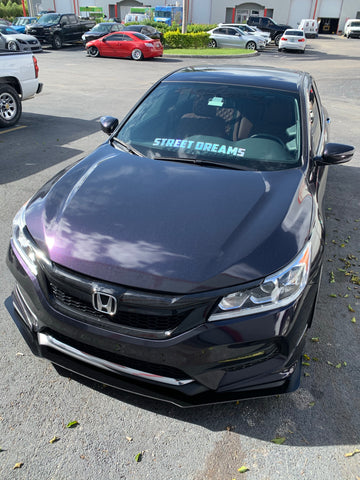 Honda Accord Sport front splitter