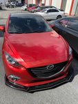 Mazda 3 front splitter