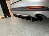 Ford Fusion rear diffuser & spats