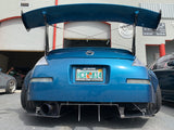 350z chassis mount rear diffuser