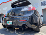 Mazda Speed 3 chassis mount rear Diffiuser