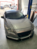CRZ chassis mount front splitter