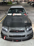 2005’+ Subaru STI chassis mount front splitter