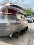 VW Passat 5 fin diffuser