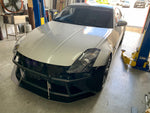 Nissan 350z bash bar front splitter