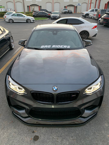 BMW M2 (mode carbon lip) front splitter