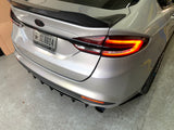 Ford Fusion rear diffuser & spats