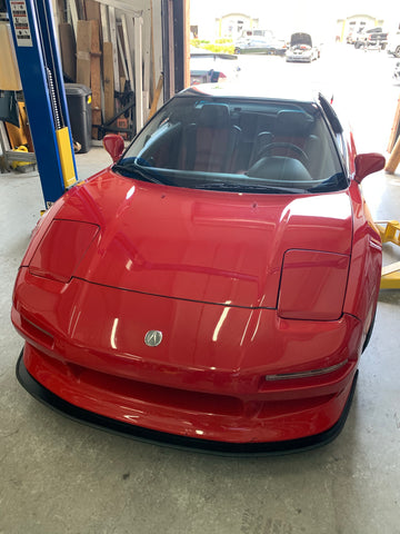 Acura NSX NA1 chassis mount front splitter
