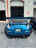 350z chassis mount rear diffuser