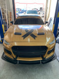 2015-2020 Mustang S550 (GT500 inspired bumper) front splitter