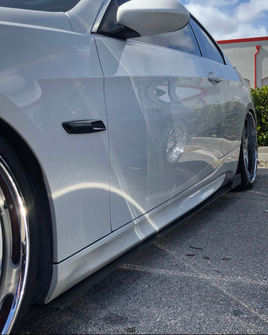 BMW E92 side skirt extensions
