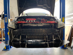 CRZ chassis mount front splitter