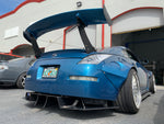 350z chassis mount rear diffuser